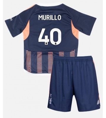 Nottingham Forest Murillo #40 Tredje trøje Børn 2023-24 Kort ærmer (+ korte bukser)